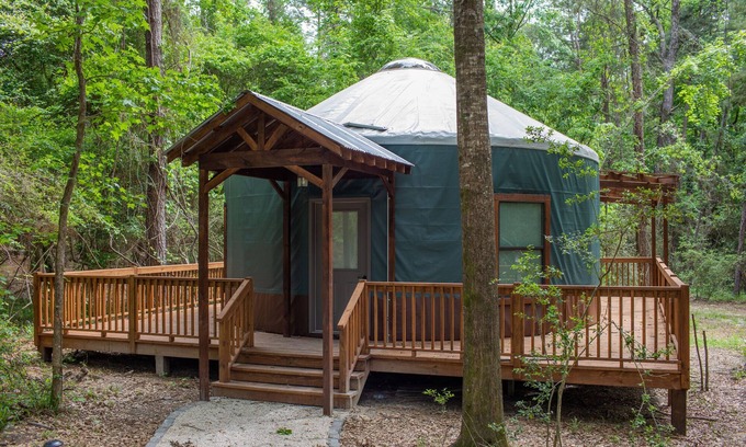 Livingston Cabin | Close to nature, but with all the modern amenities, Two Creeks Crossing Resort