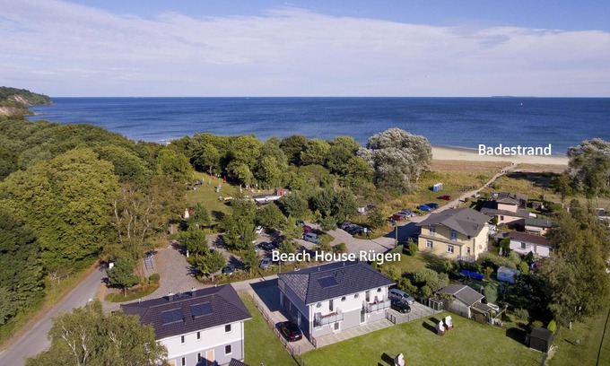 Gohren House | Close to the beach, balcony, sea view, sauna, free adventure pool - Beach House Schotstek