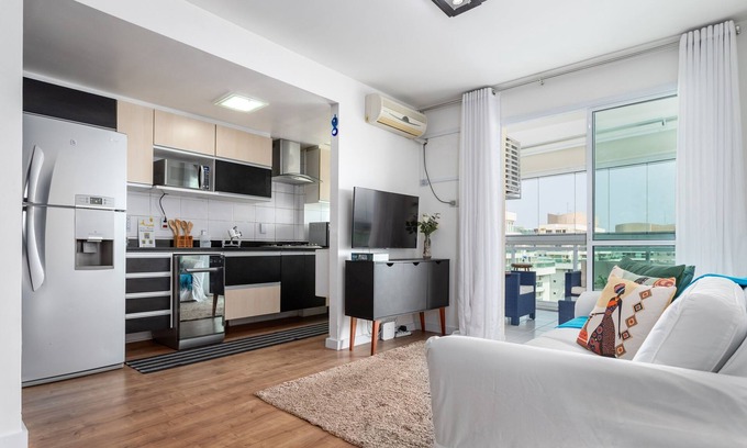 Barra da Tijuca Apartment | Close to the Olympic Park Well Located Sa1005