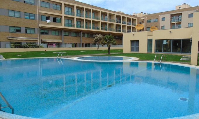 Povoa De Varzim Condo | CLOSED CONDOMINIUM ACCOMMODATION WITH POOL AND LARGE Internet TERRACE, 1000 m from the BEACH