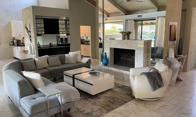 Rancho Mirage Villa | Cloud Nine | 3 Glam Master Suites & Stunning Desert Views – managed by Greenday