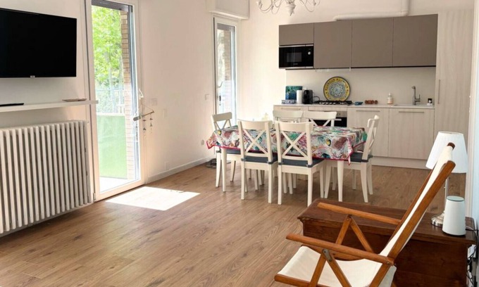 Cesenatico Apartment | CN011 - Cesenatico, new three-room apartment with parking space in central locat