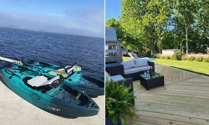 Westport Other | Coastal 4bdrm/3bath Farmhouse with Water Access, Kayaks, Deck, Hammock, Grill