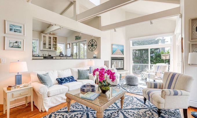 Cape May Point House | Coastal Cape May Getaway - Steps to Beach!