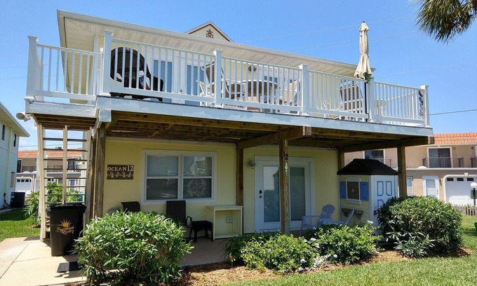 Surfcrest Village Cottage | Coastal Cottage with community pool, free parking and boardwalk to beach- SCV 12