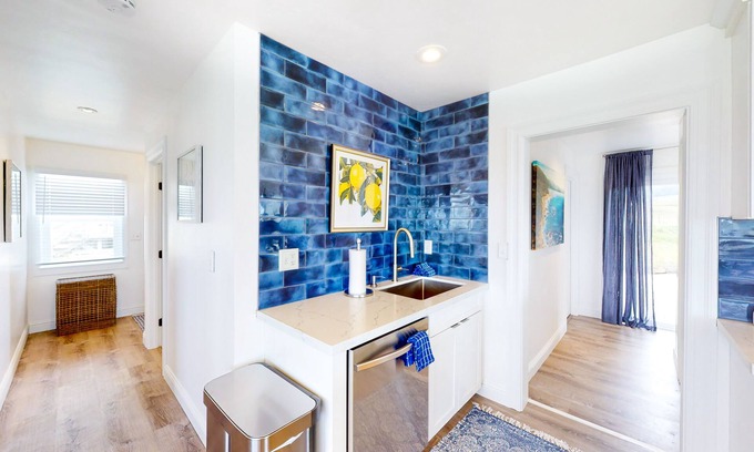 Bodega Bay House | Coastal cottage with spectacular ocean views, patio, firepit, fireplace