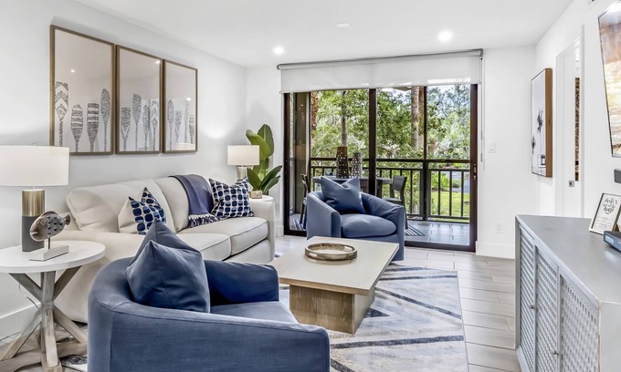 Bonita Bay Condo | Coastal Elegance in Wild Pines! Pool, Tennis, Shopping, NEW Beach Park Fall '25