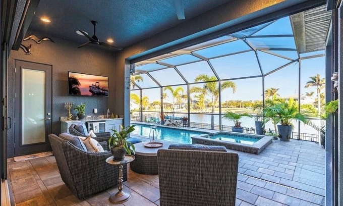 Burnt Store Isles House | Coastal Escape - Custom Built Canal Home