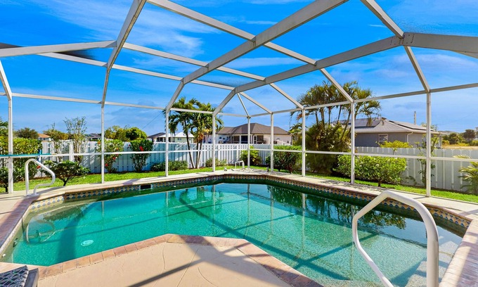 Diplomat House | Coastal home with private pool, lanai, internet, and washer and dryer
