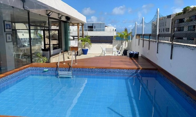 Ondina Apartment | Cobertura de 420m Apenas 9 Minutos da Praia de Ondina e a 1 km da Farol da Barra