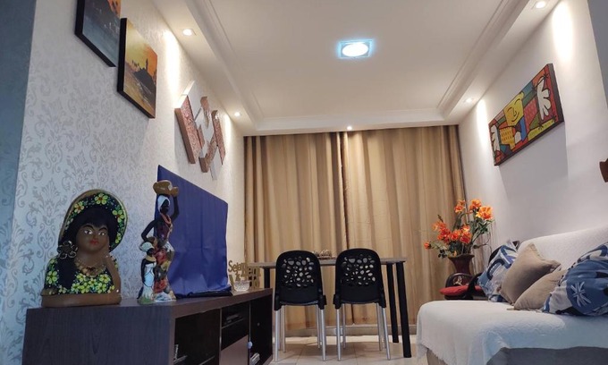 Ipitanga Apartment | cobertura de frente para praia