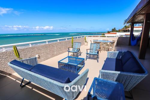Alcacus Apartment | Cobertura de Luxo em Resort Beira Mar - Qavi
