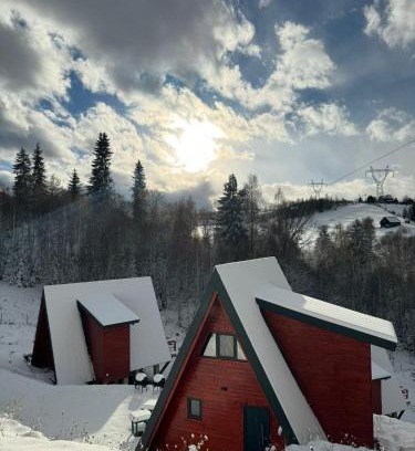 Moieciu de Jos Ski Chalet | Colț de RAI A-Frame