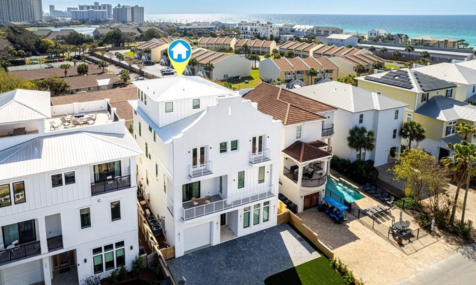 Frangista Beach House | Colada Sunset|Seasonal Beach Service|Built 2025|Golf Cart