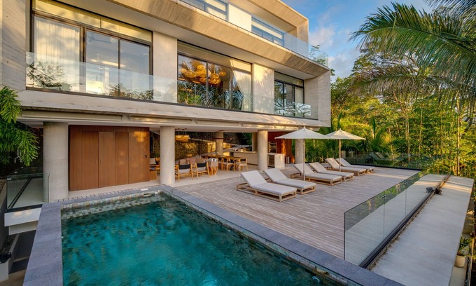 Santiago House | Colina Grande: Brand New, Luxury 7 Bedroom Villa Above Playa Hermosa