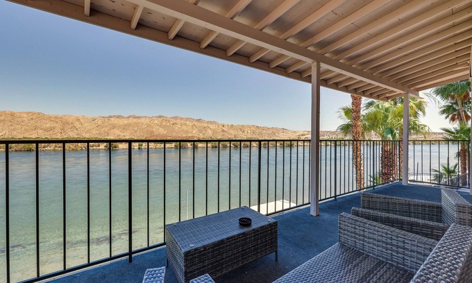 Holiday Shores House | Colorado River Retreat: Bullhead City Home w/Deck