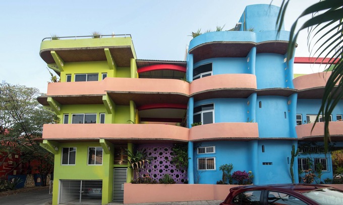 Hidalgo House | Colorful new home centrally located with breathtaking ocean and mountain views.