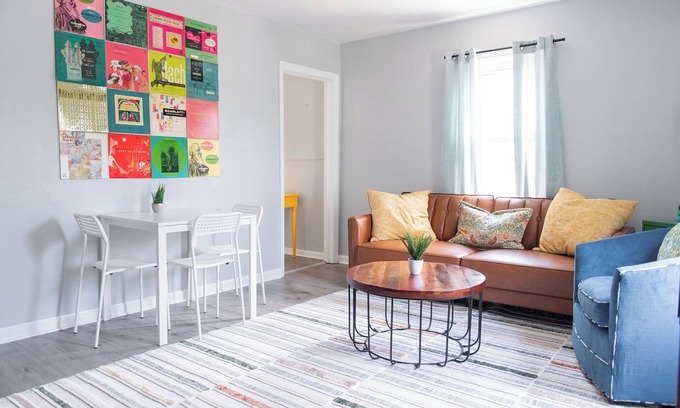 Lynchburg House | Colorfully fun, Pet-friendly Home in Lynchburg , Virginia with fire pit