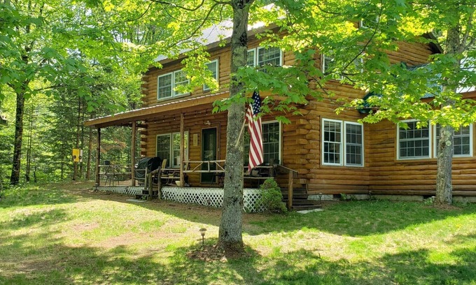 Columbia House | Columbia, NH . Fall views and on an ATV and Snowmobile trail to Pittsburg