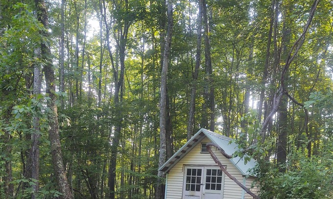 Millpoint Cabin | Come check out the yeti triangle it's off grid camping at its best pet friendly