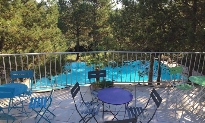 Saint-Hilaire-de-Brethmas House | Comfortable villa with private pool not overlooked in a quiet area
