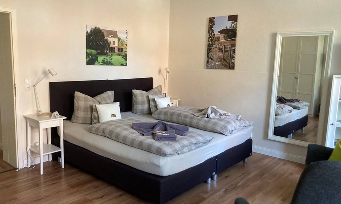 Pritzwalk Apartment | Comfort apartment in the mill house, 27sqm, 1 living/bedroom, max. 2 persons