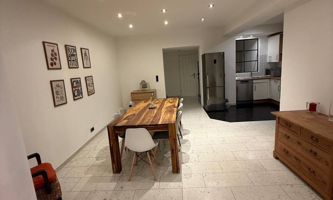 Rhein-Erft-Kreis District House | Comfort in Hürth: Pool & fireplace near Cologne & Phantasialand