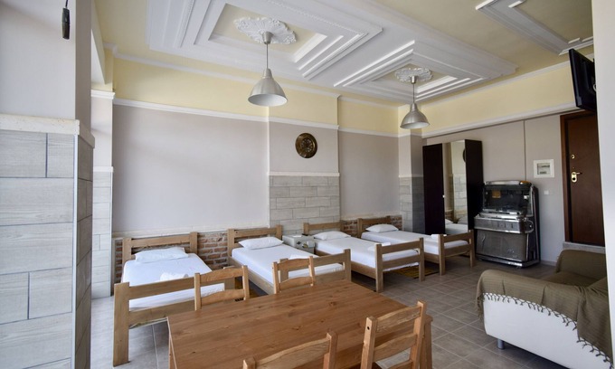 Stavroupoli Condo | Comfort room on the sidewalk
