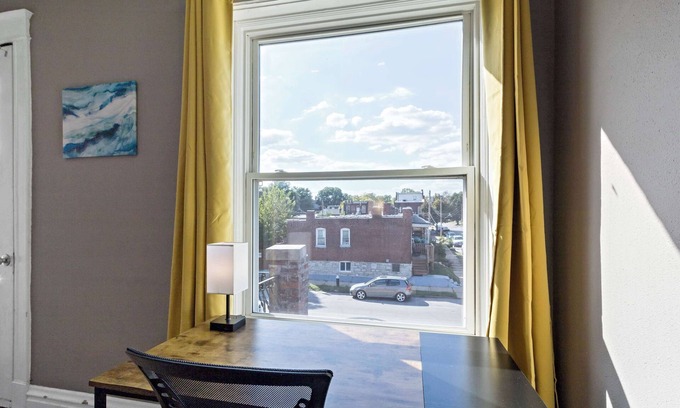 Tower Grove East Apartment | Comfortable 2BR Stay with Dedicated Workspace & Yard