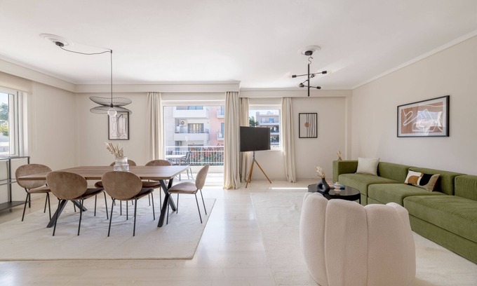 Agia Paraskevi Apartment | Comfortable 3BR Family Residence in Agia Paraskevi