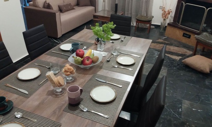 Pyrgos Apartment | Comfortable 4th fl flat ideal for up to 8 people