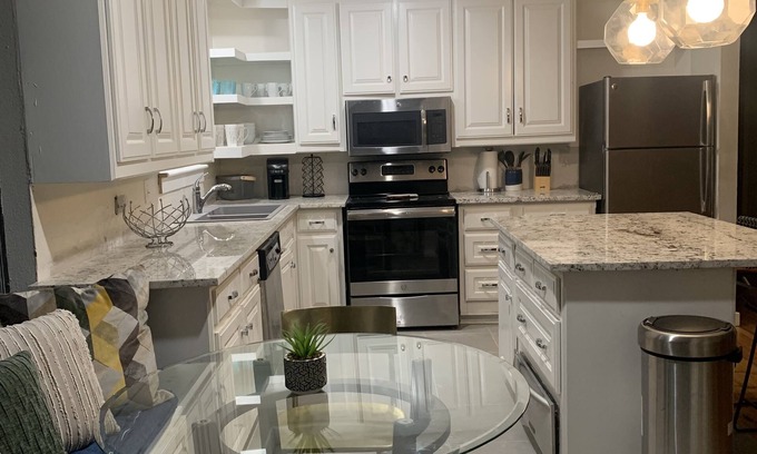Folly Field House | Comfortable and bright. Convenient mid-cities location.