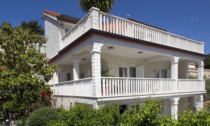 Marina Apartment | Comfortable apartment with private swimming pool, spacious terraces, 80m from the beach