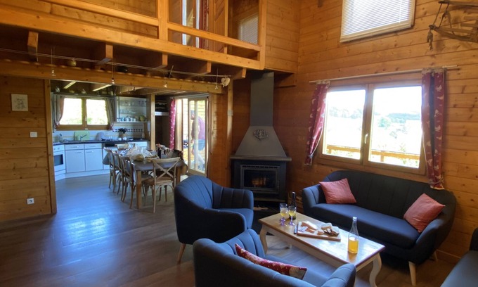 Liezey Ski Chalet | Comfortable chalet for 8-10 people with a 4-seater sauna
