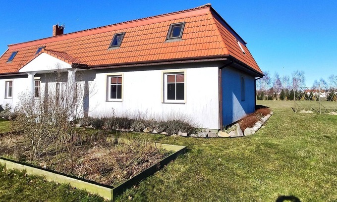 Darlowko House | Comfortable holiday home with a private garden, 200 sqm, 5 bedrooms, Darłowo