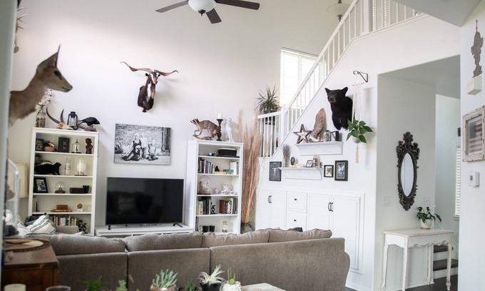 Brighton House | Comfortable home on quiet street with a large backyard, close to DIA