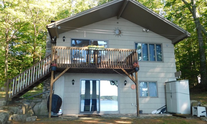 Naples Cottage | Comfortable lakefront retreat with spectacular views across Long Lake!