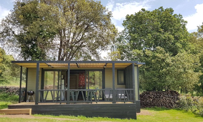 Bastelicaccia House | Comfortable mobile home on a green, peaceful plot, near the river .