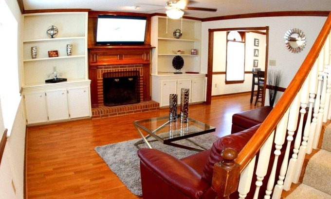 Tougaloo House | Comfortable Northeast Jackson Townhome