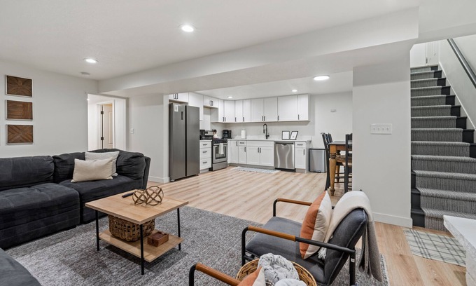 Heber Apartment | Comfortable stay near Park City & Midway! Easy Access, Keyless entry!