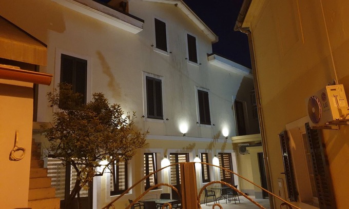 Skaljari Apartment | Comfortable studio apartment with patio, two minutes walk from the nearest beach
