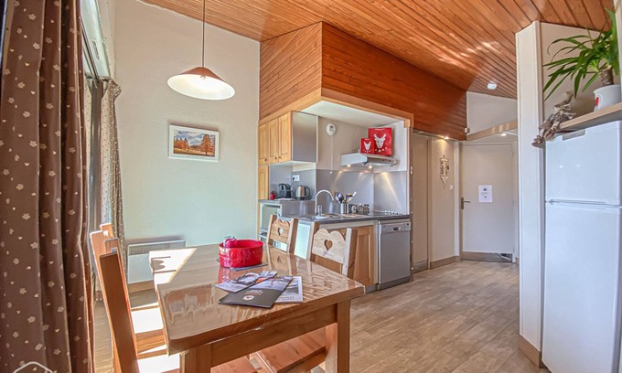 Aussois Apartment | Comfortable studio in Aussois, 4 pers, Pets allowed, WiFi