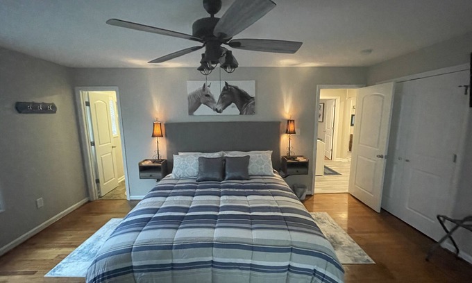 Hazel Green House | Comfy Country Home w/3 KING Beds!