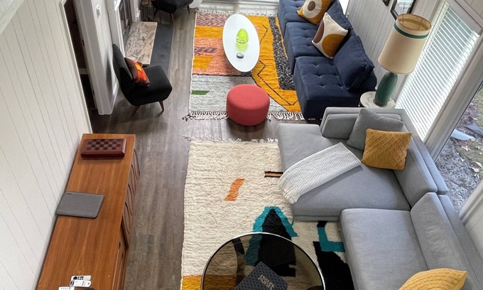 Montague House | Comfy & stylish post modern home located near the Delaware Water Gap.