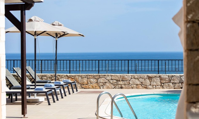 Skaleta Villa | Comfy Villa - Private Pool with Seaview - 500m by the sea