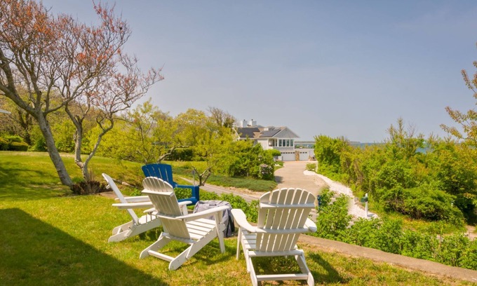 Sagamore Beach House | Commanding Views of Cape Cod Bay from all Three Levels
