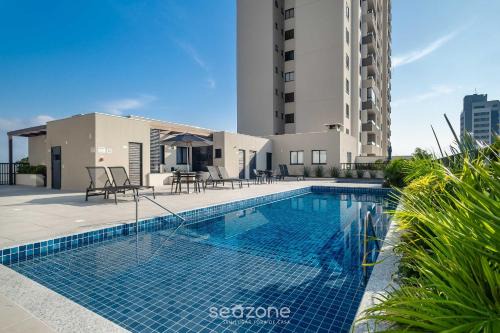 Praia da Armacao do Itapocoroi Apartment | Complete stay with pool and gym 400m from Armação Beach - SKL