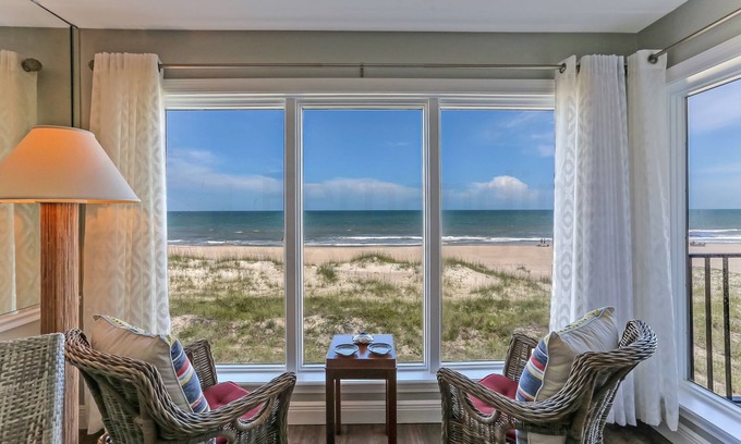 Ocean Cay Condo | Completely Renovated, oceanfront, absolutely beautiful condo just steps to beach!