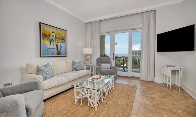 Saint Simons Island Condo | Completely refurbished one bedroom with awesome ocean views!
