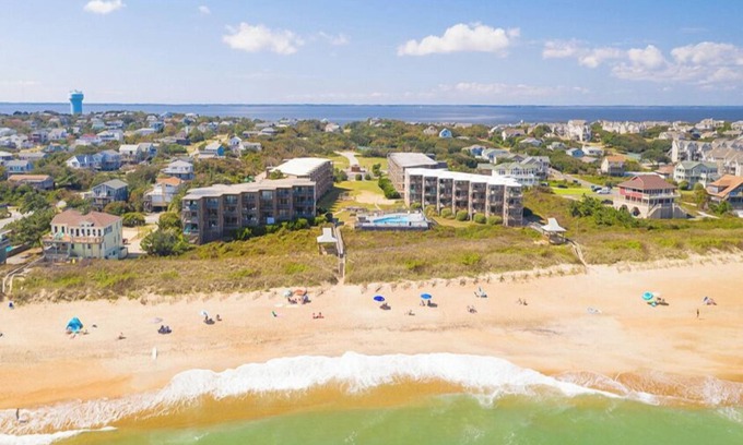 Duck Condo | Condo in Duck with Ocean Views, Community Amenities